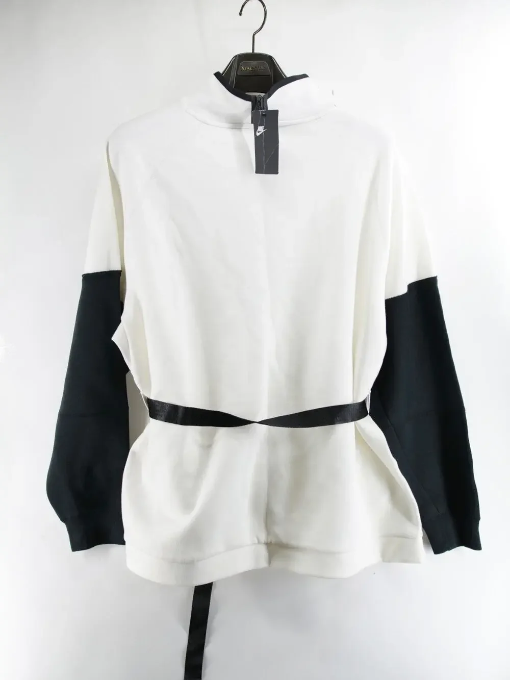 Nike Women Tech Pack Mock Neck Fleece Pullover BV7117-100 Medium